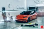 Tesla Model 3 by Signature on Vossen Wheels (CV10) 2019 года